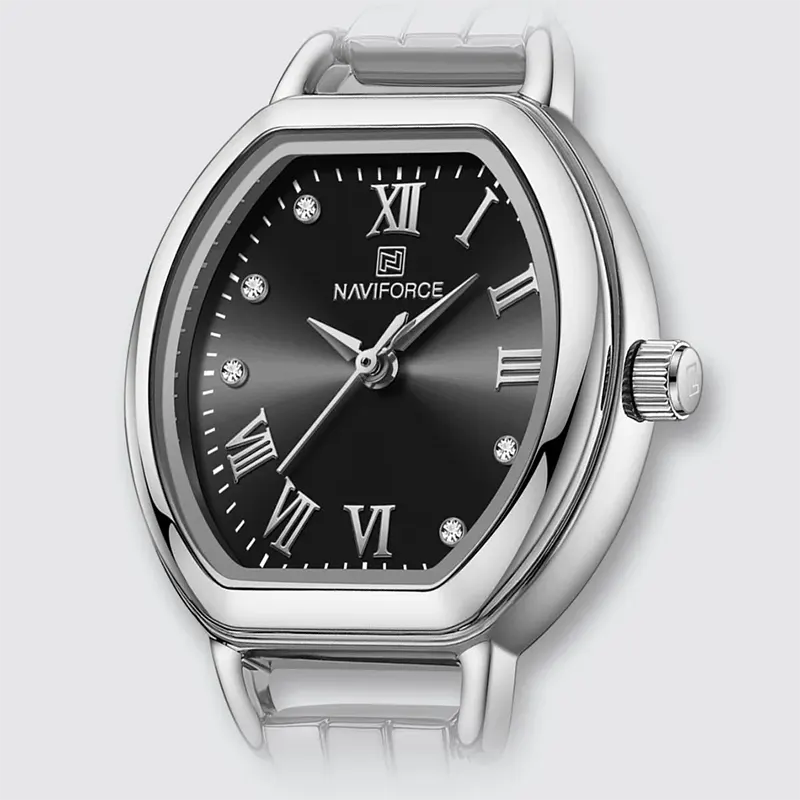 Naviforce NF5035 Luxury Fashion Black Dial Ladies Watch